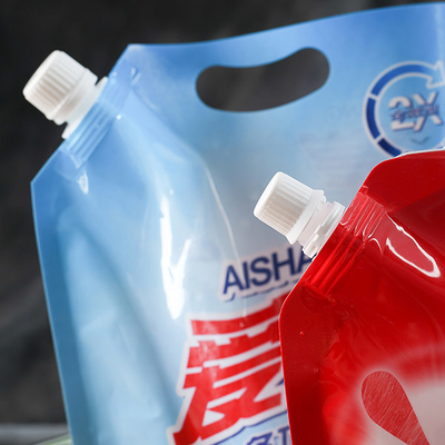 Plastic Wash Fluid 60mic Liquid Soap Bag Laundry Detergent Packaging