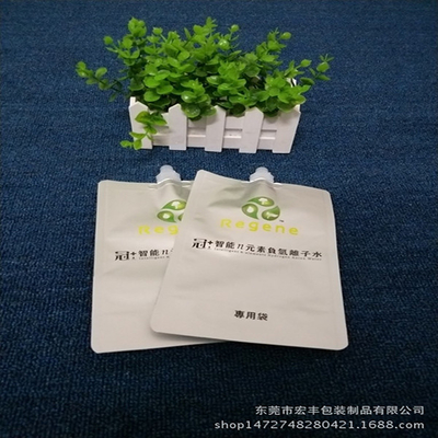 Plastic Aluminum Foil 60mic Hand Sanitizer Packaging Liquid Packaging Pouch With Spout