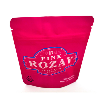 BRC Foil Laminated  Bags Weed Mylar Smell Proof Pouch