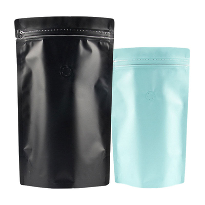 Air Valve Foil Coffee Mylar  Packaging Bags Gravure Printing