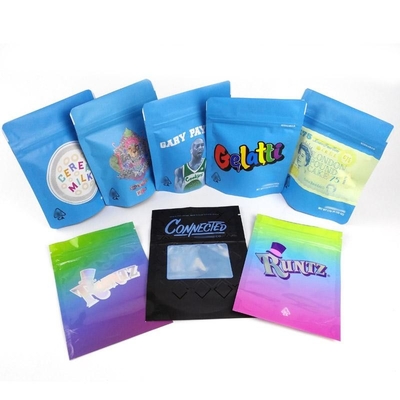 3.5g Runtz  Custom Printed Packaging Bags Stand Up Pouch Mylar For Medical Weed