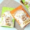 Food zipper stand up nuts pouch with euro hole food packaging bag