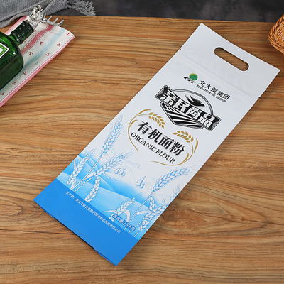 Food Grade  One Side Clear 2.5kg Aluminum Foil Packaging Spices Packaging Bags