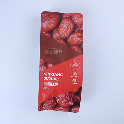  Side Gusset 60mic Custom Printed Packaging Bags Reclosable