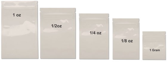  Matte Laminating Pouches 180mic Child Resistant Bags Black And White Mylar Bags