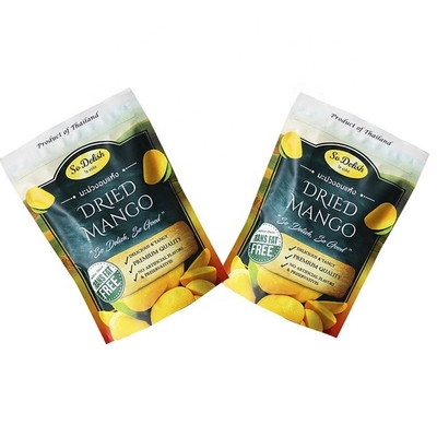Custom printed Resealable Foil Aluminium 120mic  Mylar Food Storage Bags For dried food /coffee /Snacks